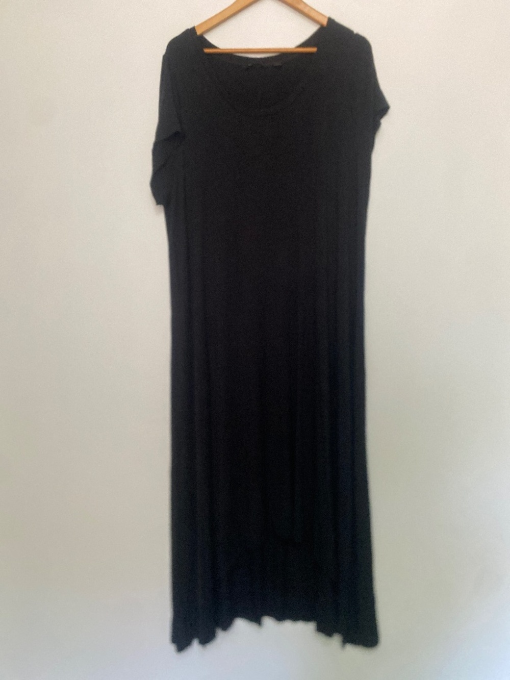 H by Halston 2X Shirt Hi-Low Maxi Dress